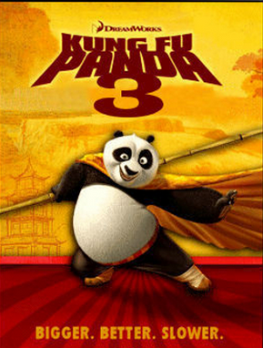 Кунг-фу Панда 3 - смотреть постер